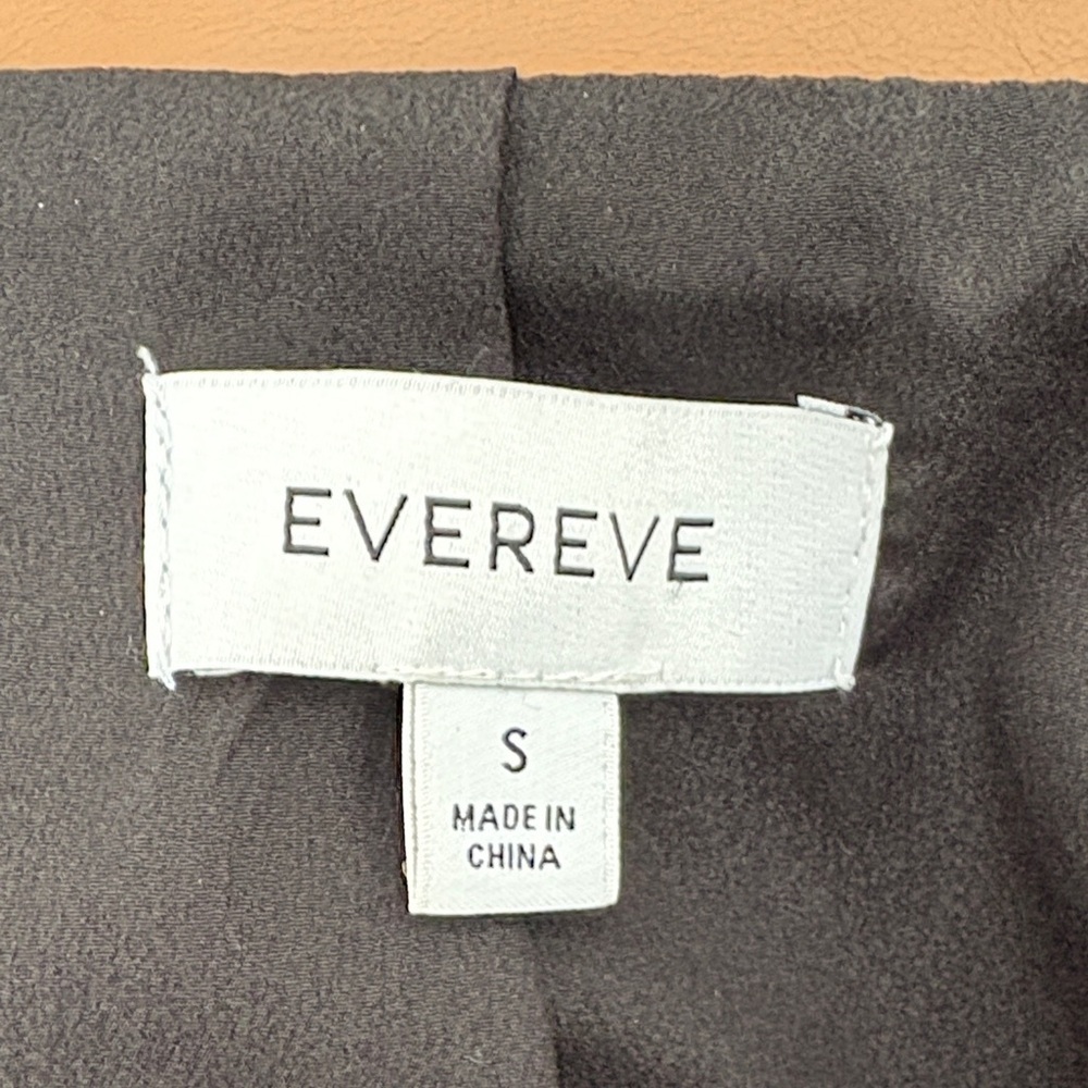 Evereve Tan faux leather Double-Breasted Blazer - Picture 2 of 3